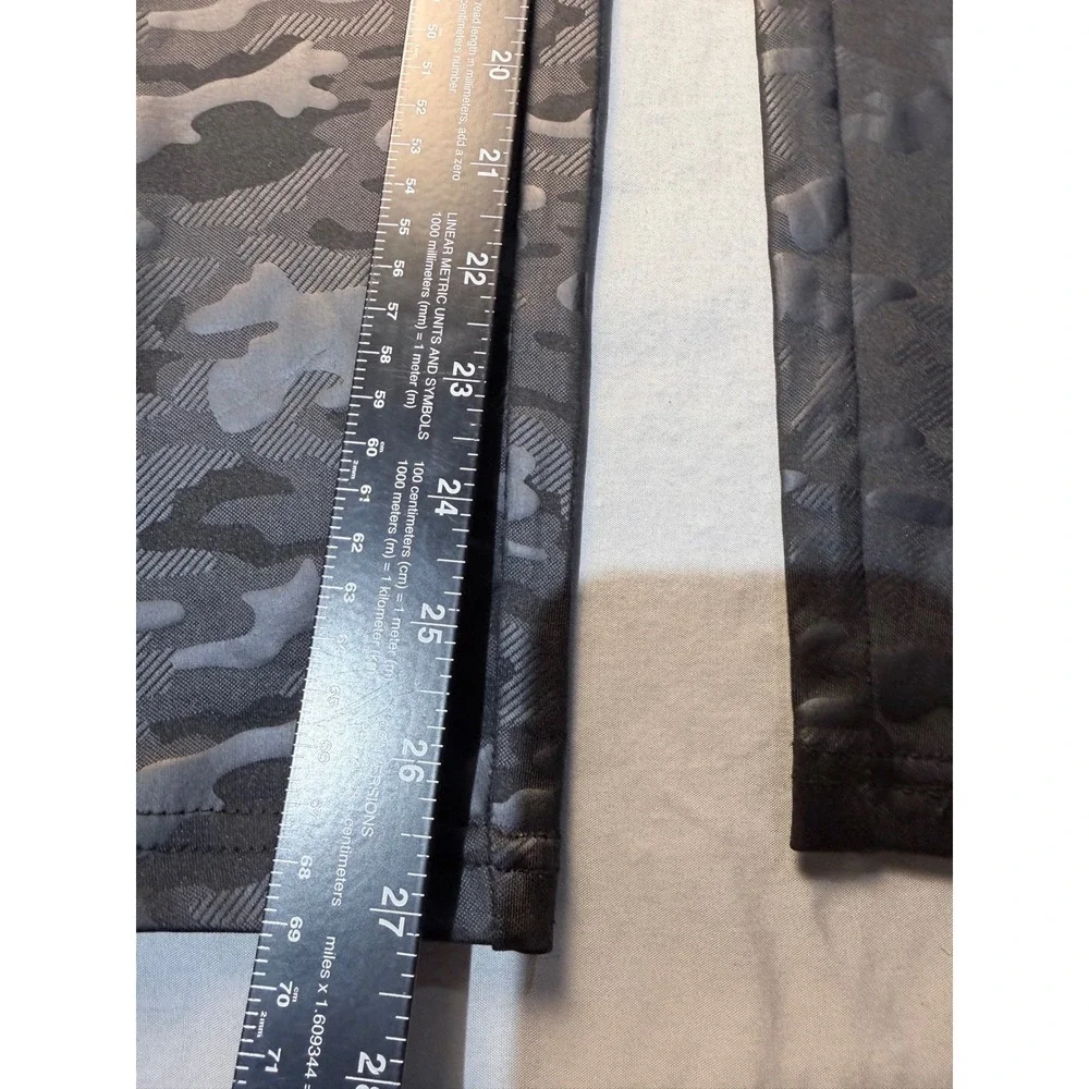 Shinester Black Camo High‎ Waisted Leggings SP3562B Womens Size M Yoga Pants